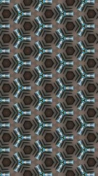 Print seamless patterns (Red, Blue, Black, White, Brown, Yellow, Mixed Color, Stock Illustration