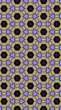 Print seamless patterns (Red, Blue, Black, White, Brown, Yellow, Mixed Color, 스톡 사진