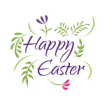 Printable Bible Verse for Easter. Stock Illustration
