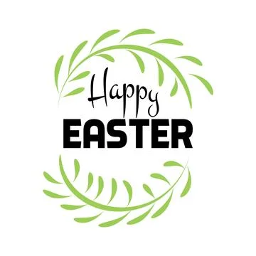 Printable Bible Verse for Easter. Stock Illustration