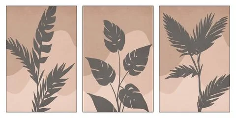 Printable botanical illustration. Rustic style home decor, wall decoration,.. Illustrazione stock