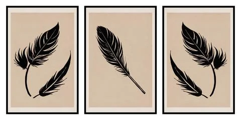 Printable botanical illustration. Rustic style home decor, wall decoration,.. Illustrazione stock