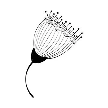 Printable flower Embroidery pattern design. Stock Illustration