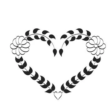 Printable flower Embroidery pattern design. Stock Illustration