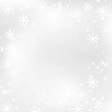 Printable snowflakes Stock Illustration