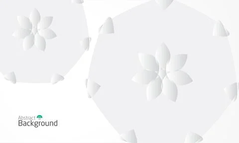 PrintAbstract geometric white background,  Subtle abstract background. Stock Illustration