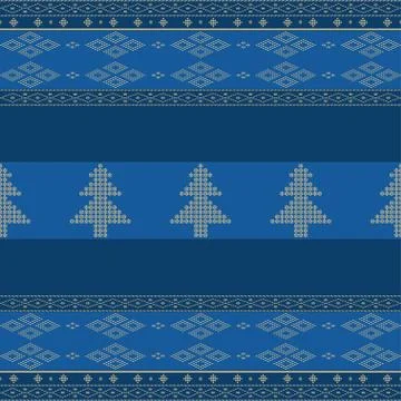 PrintCreative design cloth horizontal pattern. Tribal ethnic ornament seamles Stock Illustration