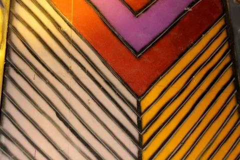 Printed  beautiful patterns Foto stock