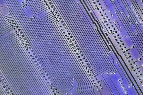 Printed-circuit-board computer Stock Photos