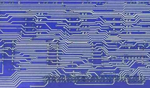 Printed-circuit-board computer Foto stock