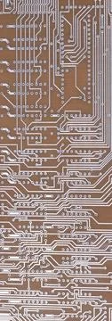 Printed Circuit Board at day 스톡 사진