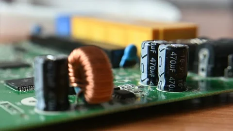 Printed circuit board Stock Footage 187162031