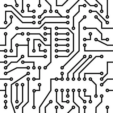 Printed circuit board Stock Illustration