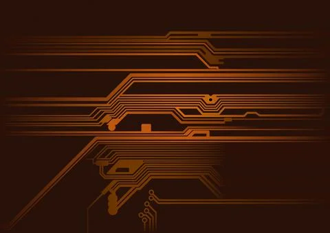Printed circuit board Stock Illustration