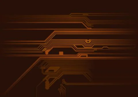 Printed circuit board Stock Illustration