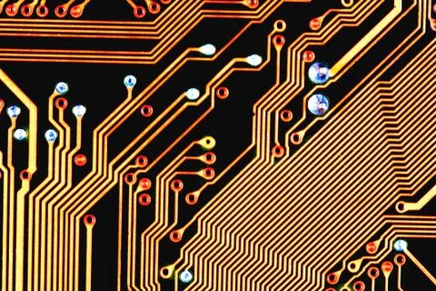 Printed circuit board Stock Photos