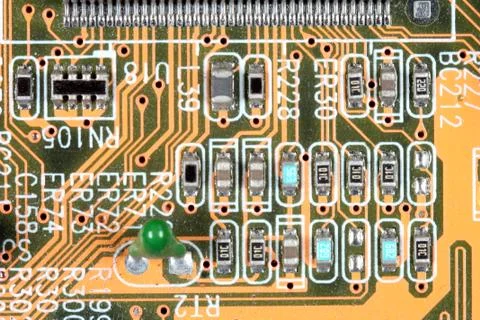 Printed circuit board Stock Photos