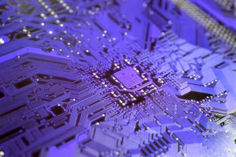 Printed circuit board Stock Photos