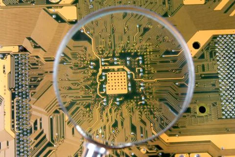 Printed circuit board Stock Photos