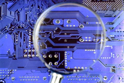 Printed circuit board Stock Photos