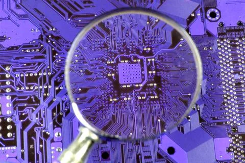 Printed circuit board Stock Photos