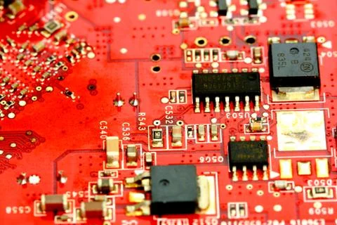 Printed circuit board Stock Photos