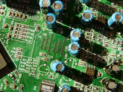 Printed circuit board Stock Photos