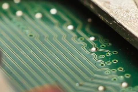 Printed circuit board Foto stock