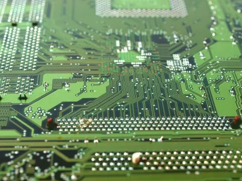Printed circuit Stock Photos