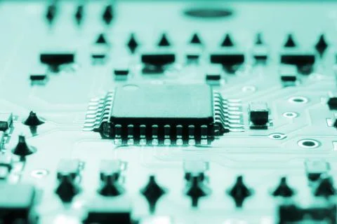 Printed circuits Stock Photos