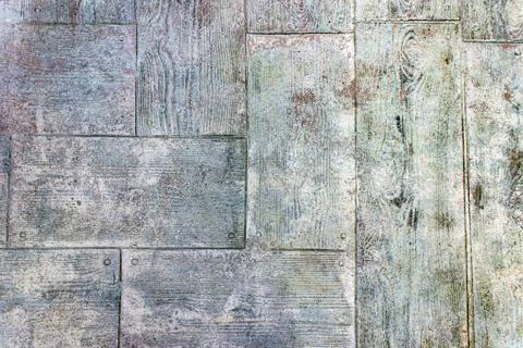 PRINTED CONCRETE Foto stock