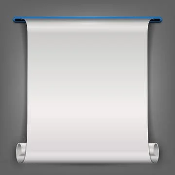 Printed paper Stock Illustration