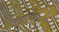 Printed Texture Scheme Electronic Main Board Circuit Connectivity Circuitry Line HD Footage