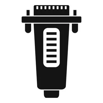 Printer adapter icon, simple style イラスト素材