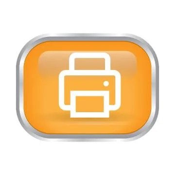 Printer Button Stock-Illustration