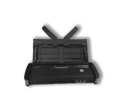 Printer, copier, scanner in office. Workplace. on white background. Stock Photos