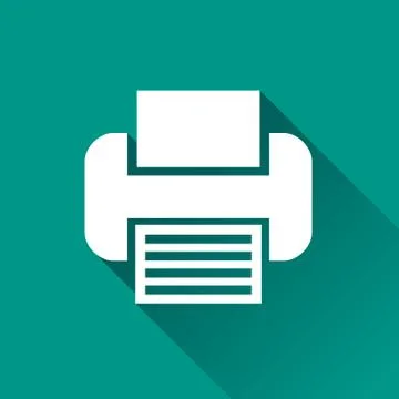 Printer design icon Stock Illustration