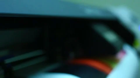 Printer Stock Footage 1180728