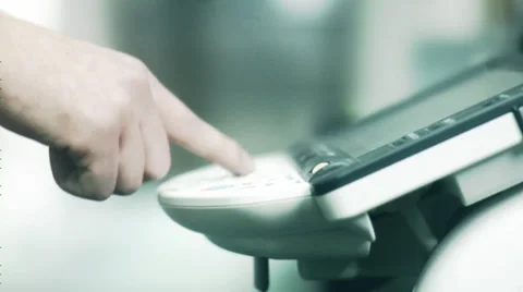 Printer Stock Footage 34479851