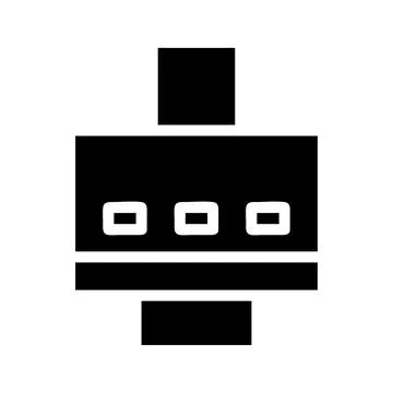 Printer icon. Concept of printing, office work, and document management. Stock Illustration