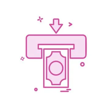 Printer icon design vector Stock Illustration