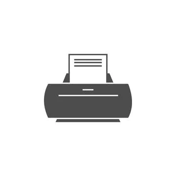 Printer icon. Elements of web icon. Premium quality graphic design icon. Signs Stock Illustration