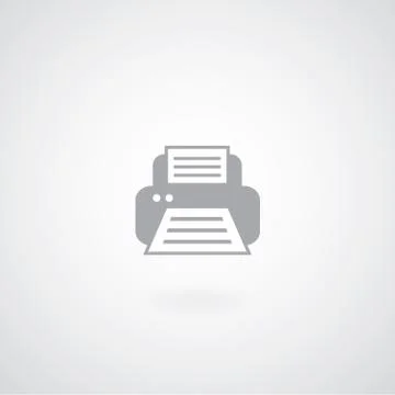 Printer icon Stock Illustration