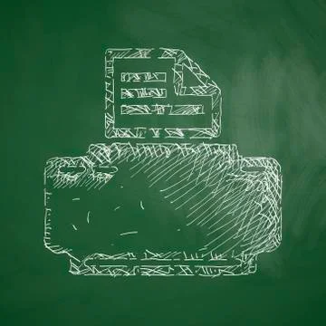 Printer icon Stock Illustration