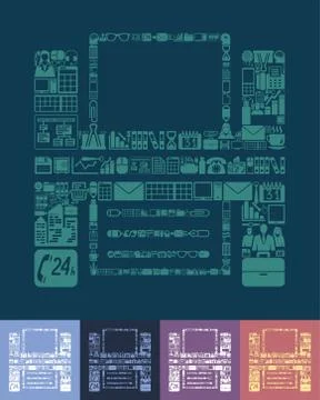 Printer icon 스톡 일러스트