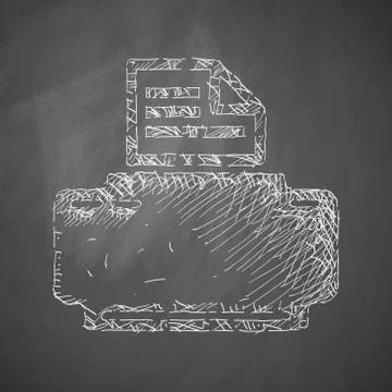 Printer icon Stock Illustration