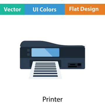 Printer icon Stock Illustration