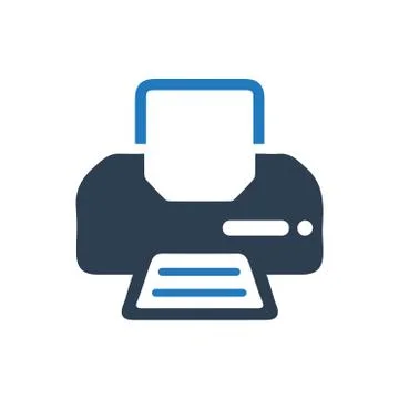 Printer Icon Stock Illustration