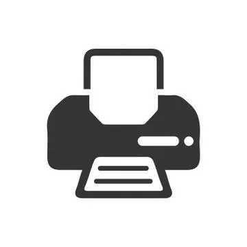 Printer Icon Illustrazione stock