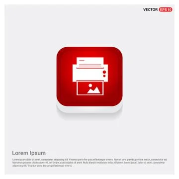 Printer icon Stock Illustration
